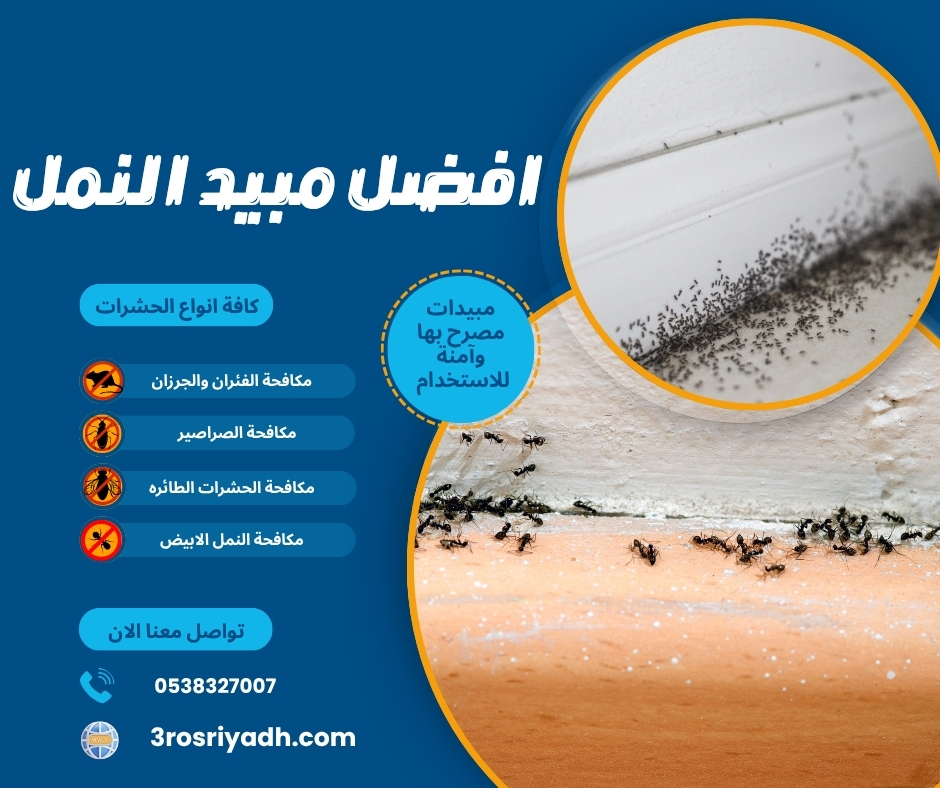 افضل مبيد النمل