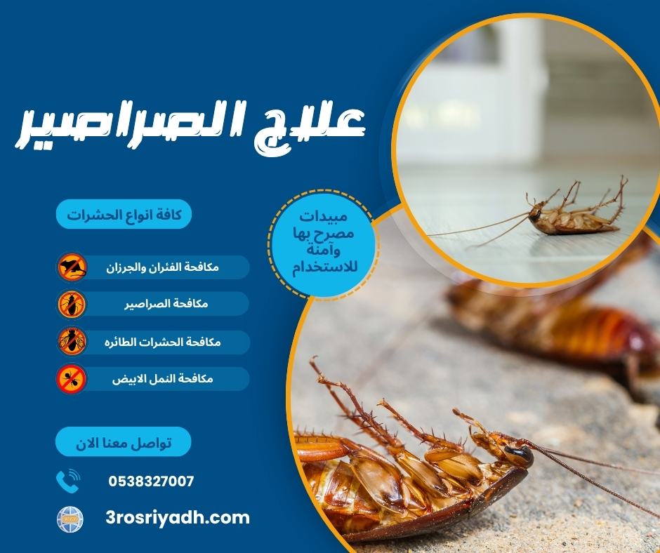 علاج الصراصير