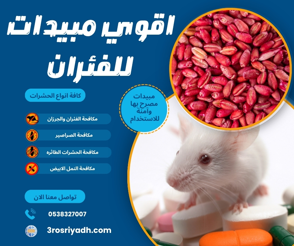 اقوي مبيدات للفئران