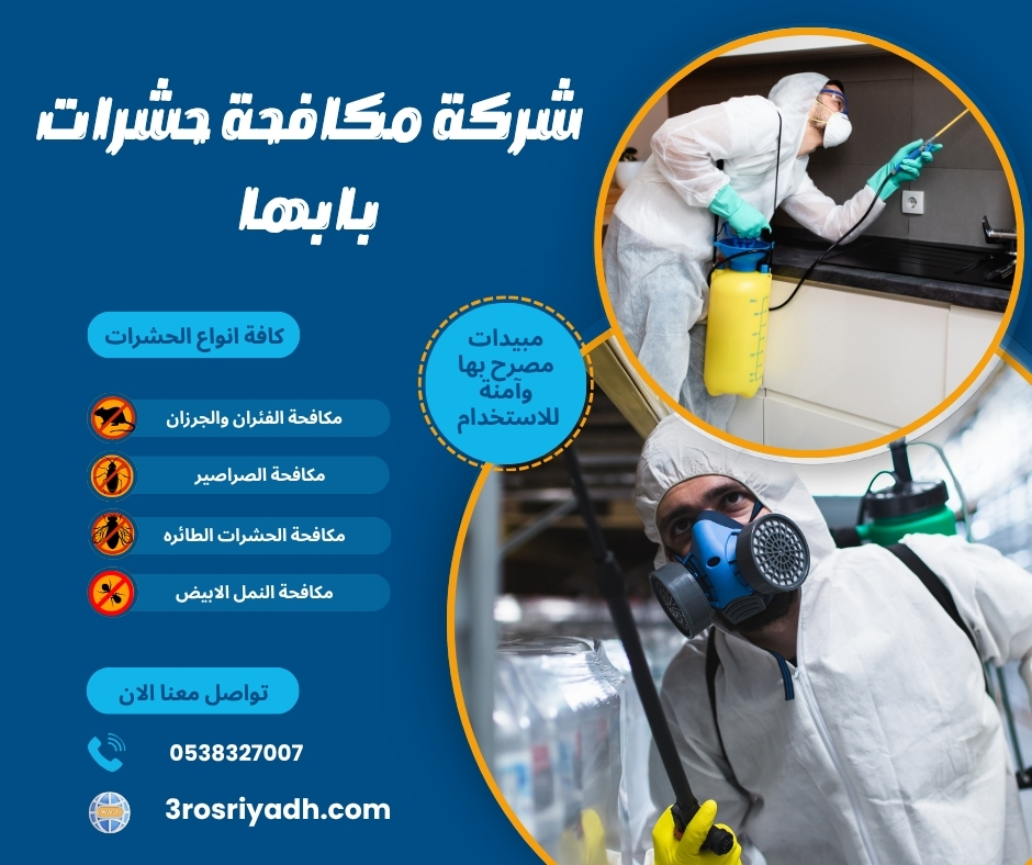 شركة مكافحة حشرات بابها