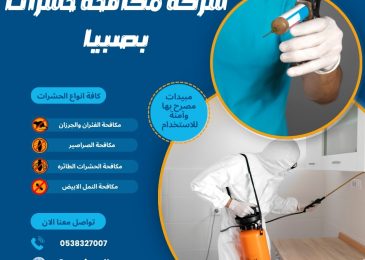 شركة مكافحة حشرات بصبيا