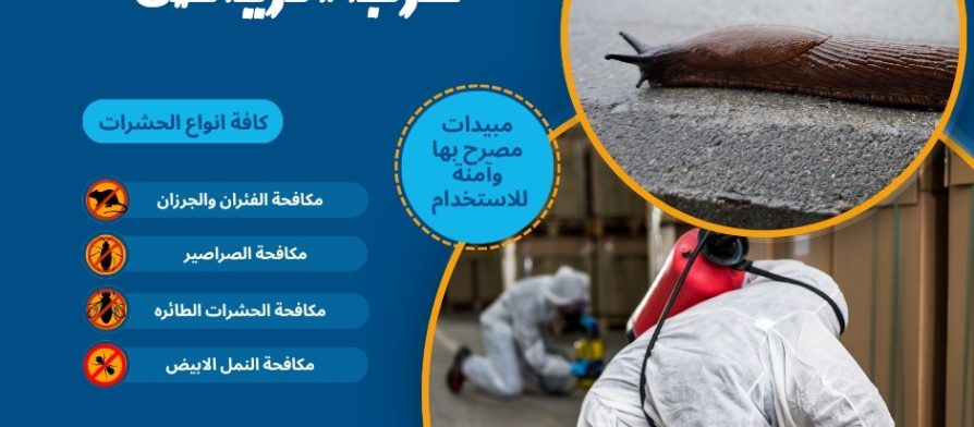 شركة مكافحة حشرات غرب الرياض