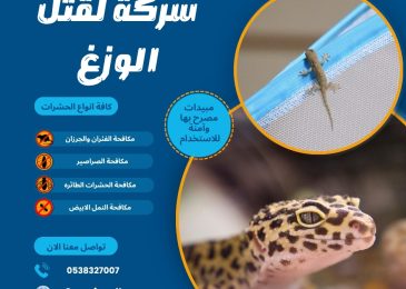 شركة لقتل الوزغ